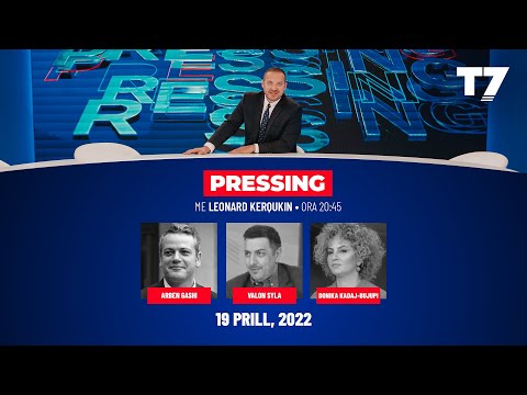 Pressing/ Arben Gashi përballë analistëve - 19.04.2022 | T7