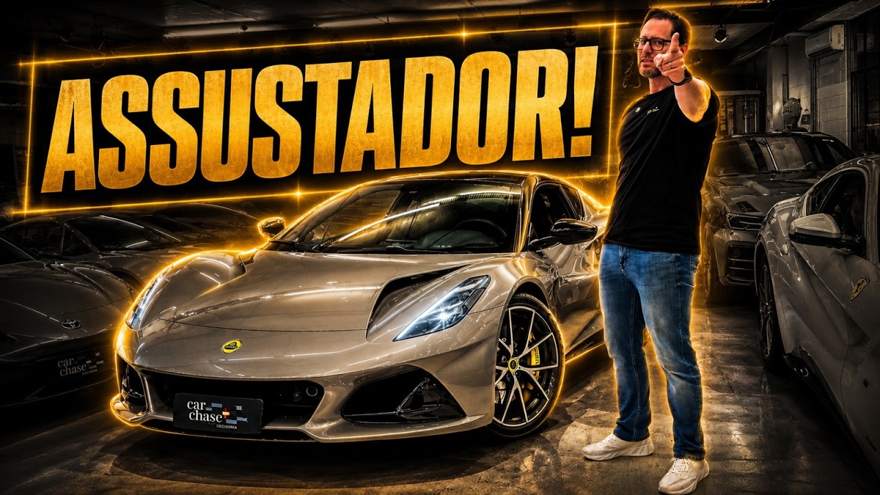 CHOCANTE!! JAMAIS ESPERAVA ISSO DESSE CARRO - LOTUS EMIRA!!😱
