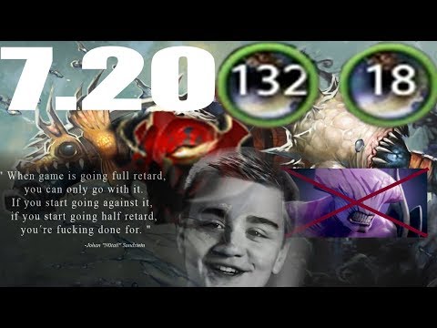 dota 2 7.20 insane slark turbo game 150 essence steal