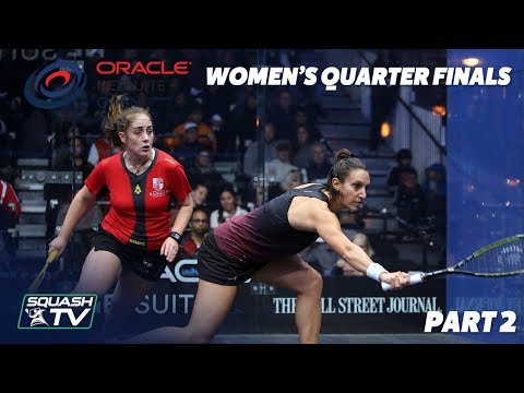 Squash: Oracle NetSuite Open 2019 - Women's Quarter Finals [P2]