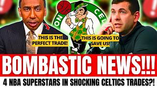 BOMB NEWS! 4 MULTIMILLION TRADES CONFIRMED FOR THE BOSTON CELTICS?! | NBA