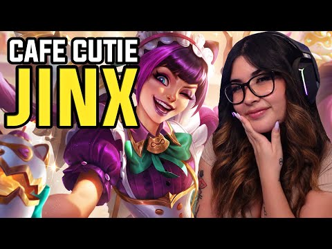 Jinx Main Uses Cafe Cutie Skin | Jayden