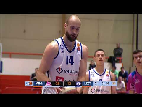 ABA Liga 2017/18 highlights, Round 18: Mega Bemax - MZT Skopje Aerodrom (30.1.2018)