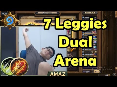 [Amaz Arena] Dual Class 7 Legendaries (Frozen Throne, No ads)
