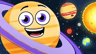 Learn Interesting Facts About Saturn | Learning Songs For Kids | KLT