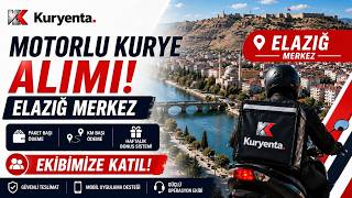 Elazığ Merkez Motorlu Kurye Alımı | Haftalık Bonus + KM Ücreti | Kurye İş İlanı 