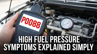 What Is P0088 Code - Fuel Rail Pressure Too High Symptoms And Fix