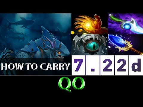QO [Slark] How To Carry SEA Ranked ► Dota 2 7.22d