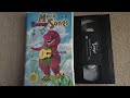 Opening And Closing To More Barney Songs 1999 VHS