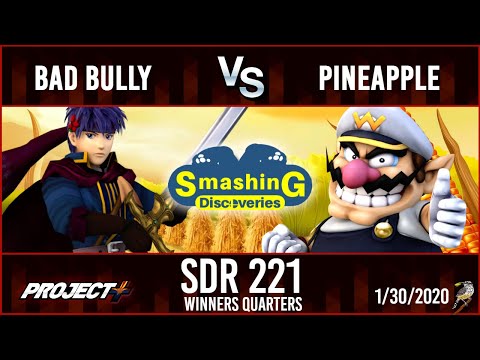 SDR221 (Winners Quarters): Pineapple (Wario) vs Bad Bully (Ike)
