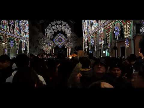 San Mauro 2020 Viagrande Accensione Luminarie 14/01/2020