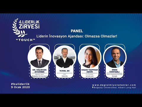 4.Liderlik Zirvesi'20 - Panel - Liderin İnovasyon Ajandası Olmazsa Olmazlar!