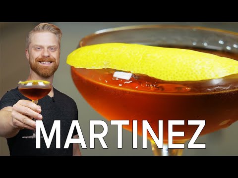 Martinez Cocktail | One of the oldest Cocktails on Record!