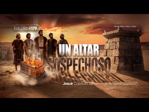 Estudio #179 | UN ALTAR SOSPECHOSO - JOSUE CP. 22 | PS. NORMAN. GUANOTUÑA