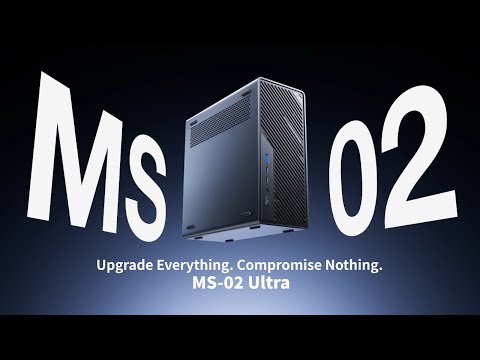 Mini kompiuteris „Minisforum MS-02 Ultra“, Intel Core Ultra 9 285HX  (komplekte tik kompiuteris ir maitinimo laidas)