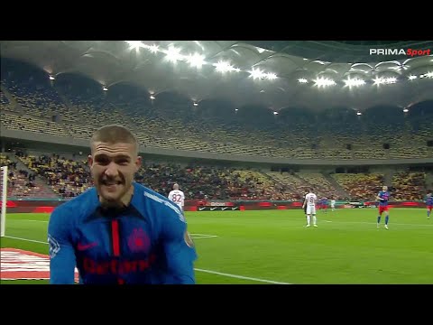 REZUMAT | FCSB - Sepsi 3-0. Campioana a urcat pe primul loc, Bîrligea și-a revenit și a reușit dubla