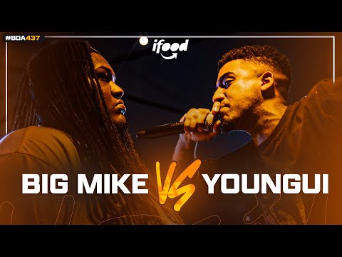 (RIMARAM MUITO!) BIG MIKE X YOUNGUI | SEGUNDA FASE | BDA 437 (EDIÇÃO 45 SEGUNDOS)