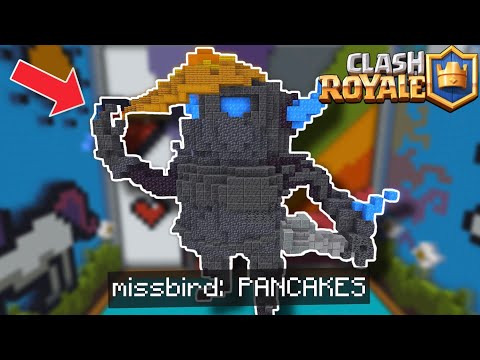 Can You Win Build Battle by Building Clash Royale Characters?