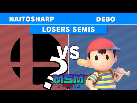 MSM Online 61 - naitosharp (Random) Vs. Debo (Ness) - Losers Semis