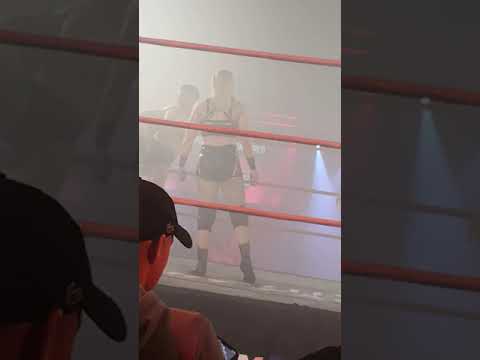 second wrestling 🤼‍♂️ match of the night Tag female / male tag match Saturday night September 2021