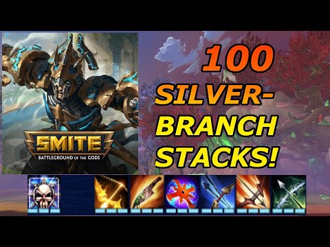100 SILVERBRANCH STACKS ON APOLLO HEHEHAHA - Masters Ranked 1v1 Duel - SMITE
