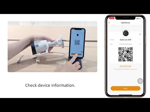 How to connect Bullet Lite to the "Imou Life" app