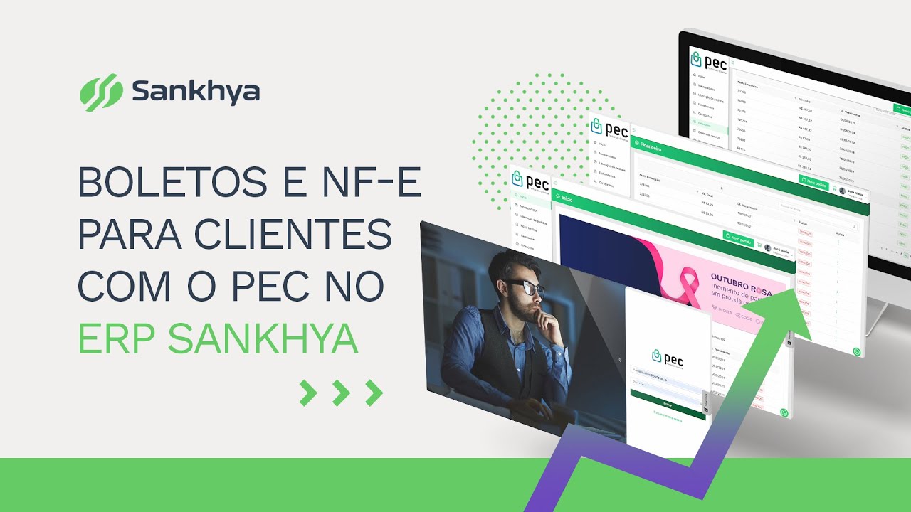 Boletos e NF-e para seus clientes – PEC + ERP Sankhya