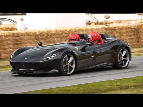 Thumbnail for 810HP Ferrari Monza SP2: V12 Engine Sound, Accelerations & Burnouts! by Ferrari Monza SP