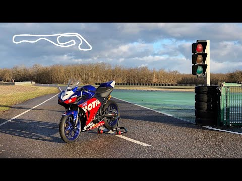 Anneau du Rhin (2.9 km) with the Yamaha YZF-R3 (R3 bLU cRU Cup Switzerland Edition)