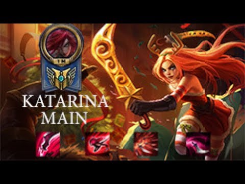 RXD MAHMOUD KATARINA MONTAGE - KATARINA MAIN WITH 1 MILLION MASTERY POINTS[Razmik LOL]