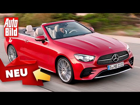 Mercedes E-Class Cabriolet (2020): Facelift - Presentation - Information