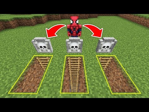 MEZARIN İÇİNDE DERİN GİZLİ GEÇİT BULDUM! - Minecraft