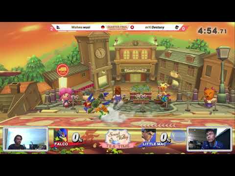 SV2 - Wolves | wusi (Falco) Vs. mYi | Destany (Little Mac) - Quarter-Final - Smash 4 Low tiers