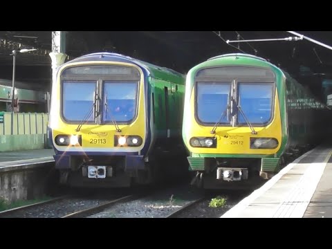 Irish Rail 29000 Class Commuter Train 29113 - Connolly Station, Dublin