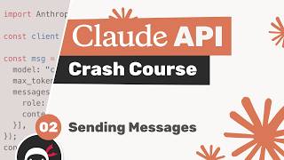 Claude API Crash Course #2 - Sending a Message