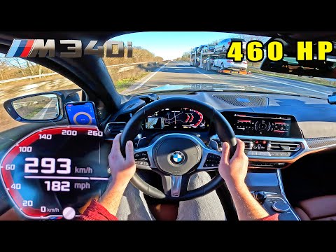 460HP BMW M340i Touring is AS FAST as an M3 Touring on AUTOBAHN!