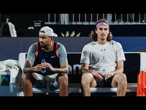 When Kyrgios & Tsitsipas Played Doubles TOGETHER Like Best Friends