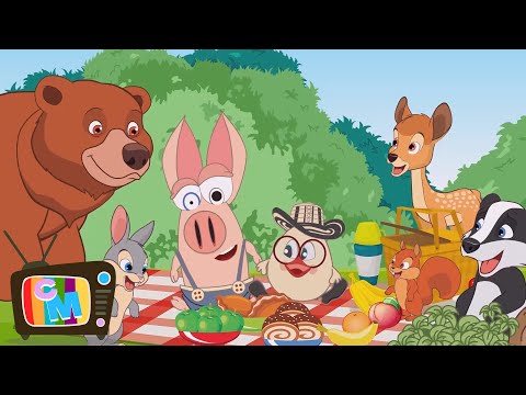 Colaj cu pisicute, catelusi si alte animalute 😍🐱🐶🦊🐵🦁🐮🐰🦔🐼🐸🦄 - Clopotelul Magic - cantece pentru copii