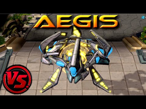 New Starcraft II Static Defense Unit! The Keiron's Aegis is here! First Look, breakdown video.