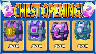 TWO LEGENDARY CARDS? | CLASH ROYALE CHEST OPENING | TIER 10 CLAN CHEST, LEGENDARY CHEST AND MORE!