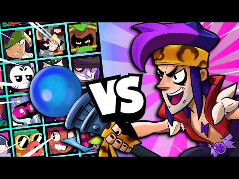 Ziggy 1v1 vs EVERY Brawler | He CAN'T Miss Shots!