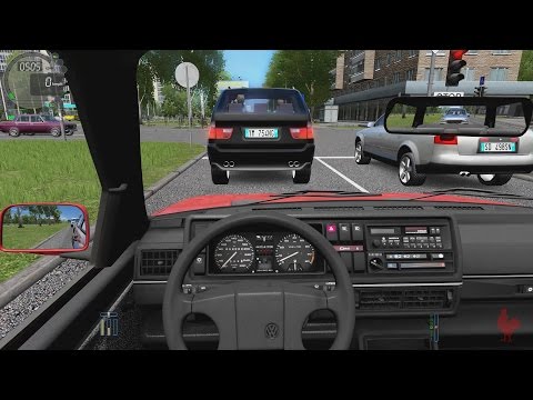 City Car Driving - Volkswagen Golf II GTI | Street Racing