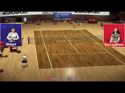 Kristina Mladenovic (Shket) vs Garbine Muguruza (EternalHunt)