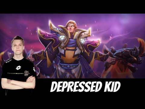 DOTA 2 DEPRESSED KID! WATCH AND LEARN HOW TO GO MID WITH INVOKER! DOTA 2 - FULL PRO GAMEPLAY!