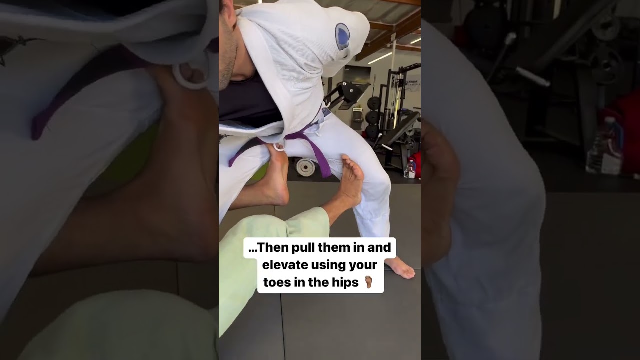 Overhead Sweep (from Closed Guard)