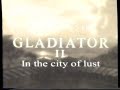 Gladiator 2 W Mieście żądzy Fragment VHS Z Dystrybucji Crossfilm
