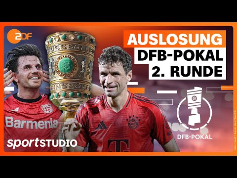 Auslosung DFB-Pokal 2. Runde Saison 2024/25 | sportstudio