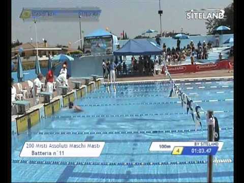 Serie 11 dei 200 Misti  Assoluti Maschi Master - 12 MEMORIAL ANDREA BETTIOL