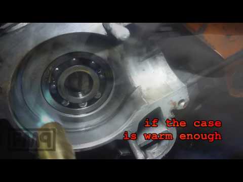 vespa px: EASY BEARING exchange / use BLOW TORCH / FMPguides