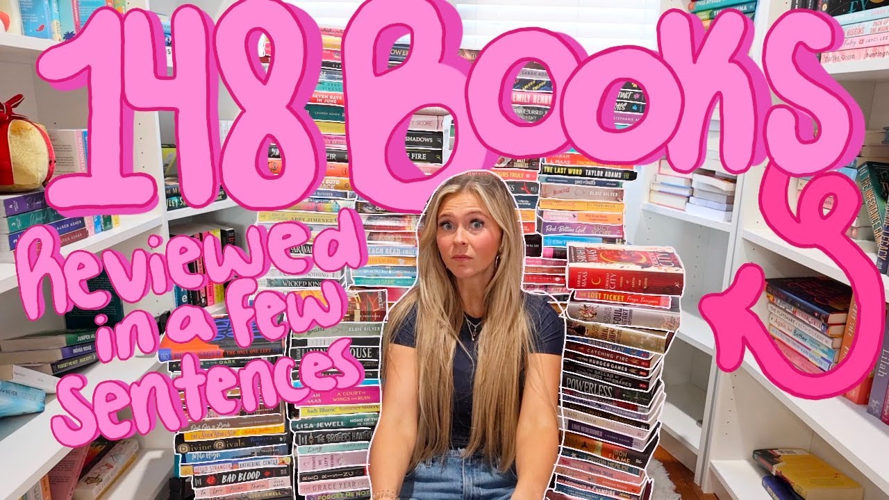 Reviewing the 148 books I read in 2023 in a few sentences -2023 wrap up-